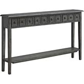 Daisy Console Table in Distressed Grey